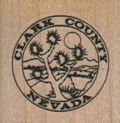 Clark County Nevada 1 1/4 x 1 1/4-0