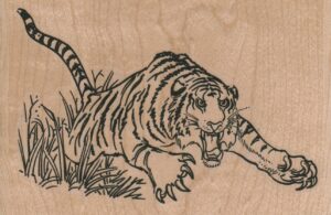 Leaping Tiger 4 1/2 x 3-0