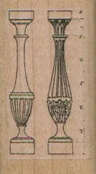 Decorative Columns 1 x 1 3/4-0
