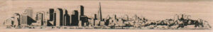 San Francisco Skyline 1 1/4 x 7 1/4-0