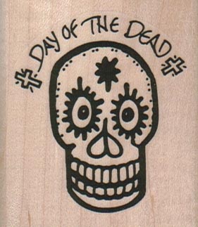 Day Of The Dead 2 x 2 1/4-0