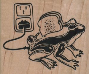 Frog Toaster 3 x 2 1/2-0