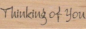 Thinking Of You 1 x 2 1/4-0