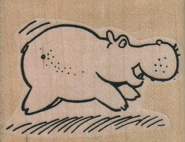Hippo Running 2 1/4 x 1 3/4-0