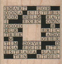 Crossword Puzzle 1 3/4 x 1 3/4-0