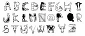 Cow Alphabet (Unmounted)-0
