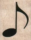 Music Note (Large) 1 1/4 x 1 1/2-0