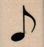Music Note (Small) 1 x 1-0