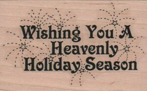 Wishing You A Heavenly 2 1/2 x 3 3/4-0