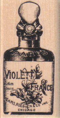 Violet France Parfum 1 1/2 x 2 3/4-0