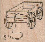 Wagon With Rope/Sm 2 x 1 3/4-0