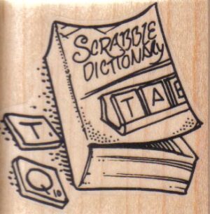 Scrabble Dictionary 2 1/2 x 2 1/4-0