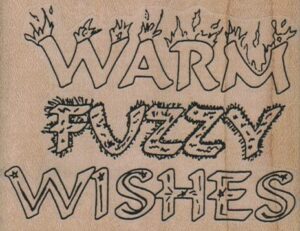 Warm Fuzzy Wishes 3 1/4 x 2 1/2-0