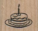 Small Birthday Cake 1 x 3/4-0
