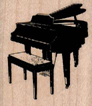 Piano And Stool 2 x 2 1/4-0