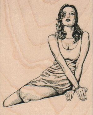 Leaning Lady 2 1/2 x 3-0