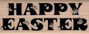 Happy Easter 1 1/4 x 2 3/4-0