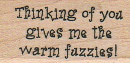 Thinking Of You Gives Me 1 x 1 3/4-0