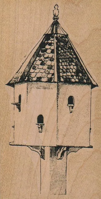 Birdhouse/Shake Roof 2 1/2 x 4 3/4-0