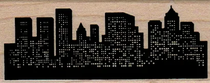 City Skyline 1 1/4 x 2 3/4-0