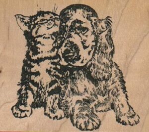 Cat & Dog Buddies 2 3/4 x 2 1/4-0