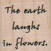 The Earth Laughs In Flowers 1 1/4 x 1 1/4-0