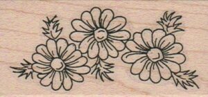 Daisy Flowers Small 1 1/2 x 2 3/4-0