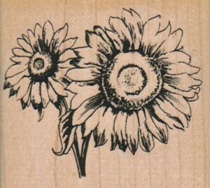 Sunflowers 2 1/2 X 2 1/4-0