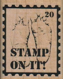 Stamp On It! Post 1 1/2 x 2-0