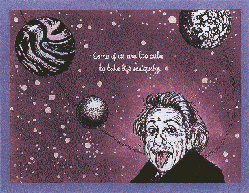 Einstein's Tongue 2 1/2 x 2 1/2-33273