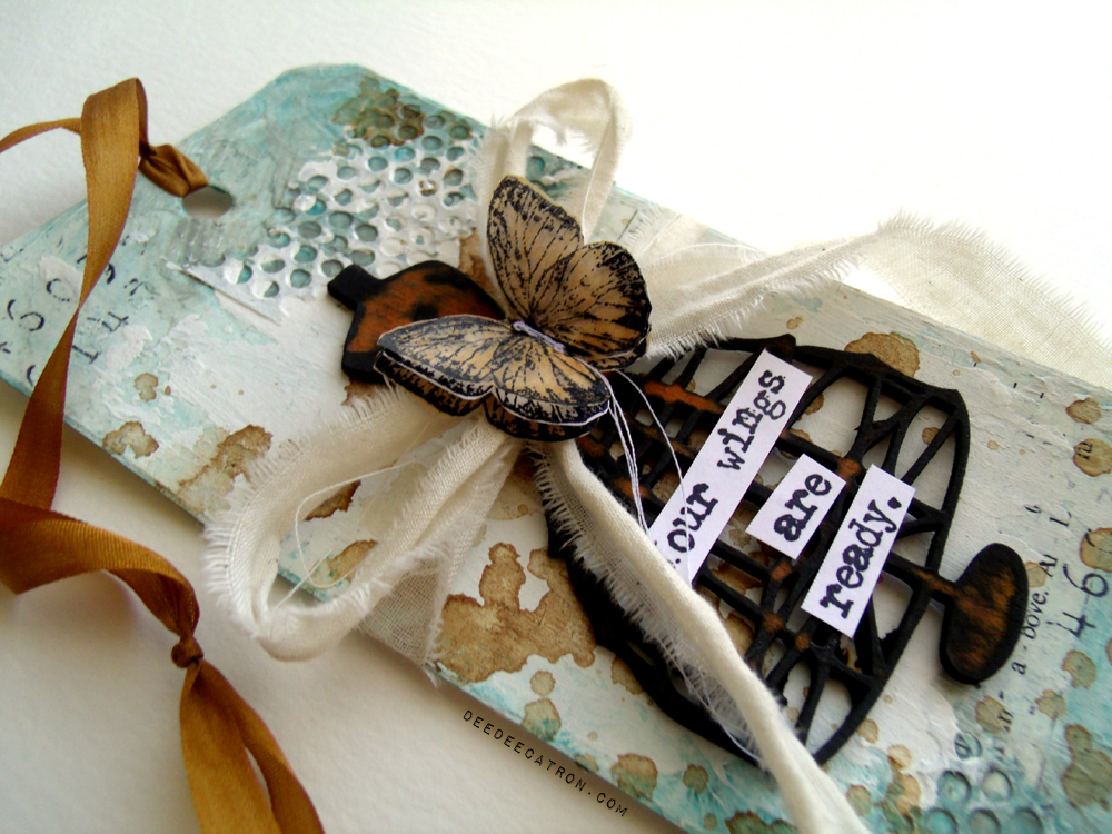 Butterfly Gossamer/Small 1 3/4 x 1 1/4-44439