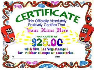 Gift Certificate $15-0