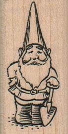 Gnome With Shovel 1 x 2-0