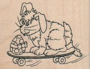 Skateboard Bunny 2 3/4 x 2-0