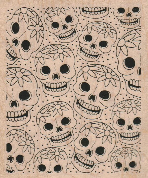 Day Of The Dead Background 4 1/2 x 5 1/2-0