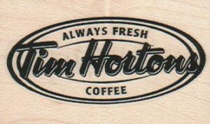 Tim Horton's Coffee 1 1/2 x 2 1/4-0