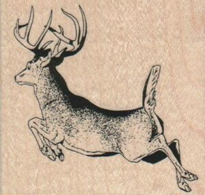 Leaping Deer 2 3/4 x 2 1/2-0