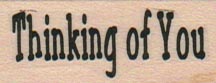 Thinking Of You 3/4 x 1 1/2-0