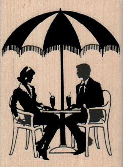 Drinks Under Umbrella 1 3/4 x 2 1/4-0