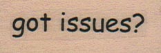 got issues? 3/4 x 1 1/2-0