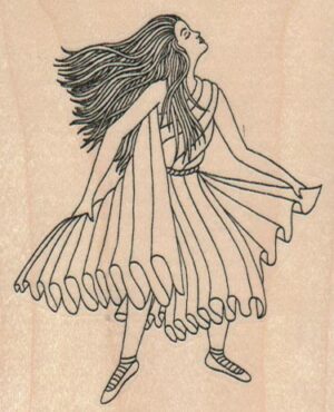 Dancer In Ruffles 2 3/4 x 3 1/4-0