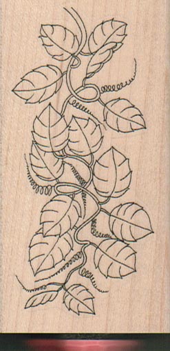 Vine Leaves And Extra Leaf 1 3/4 x 3 1/4-0