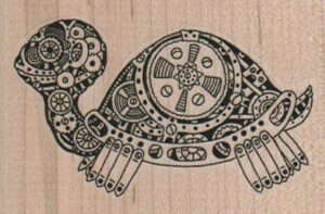 Steampunk Turtle 2 3/4 x 1 3/4-0