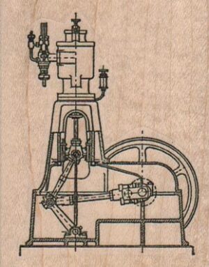 Steampunk Machine 2 1/4 x 2 3/4-0