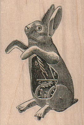 Steampunk Rabbit 2 x 2 3/4-0