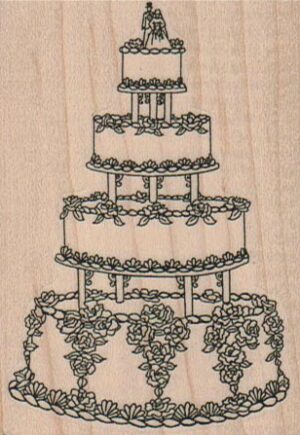 Wedding Cake 2 1/4 x 3-0