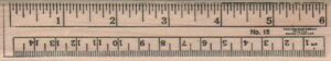 Ruler 3/4 x 3 1/2-0