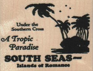 South Seas Travel 2 3/4 x 2-0