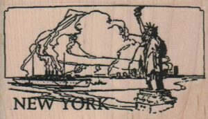 New York ATC 3 1/2 x 2-0