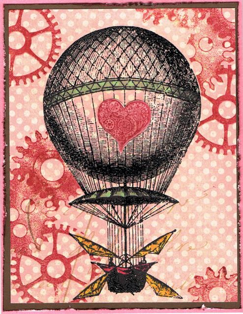Steampunk Heart Small 1 1/4 x 1 1/4-33227